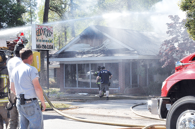 Blaze claims Loris Florist TaborLoris Tribune