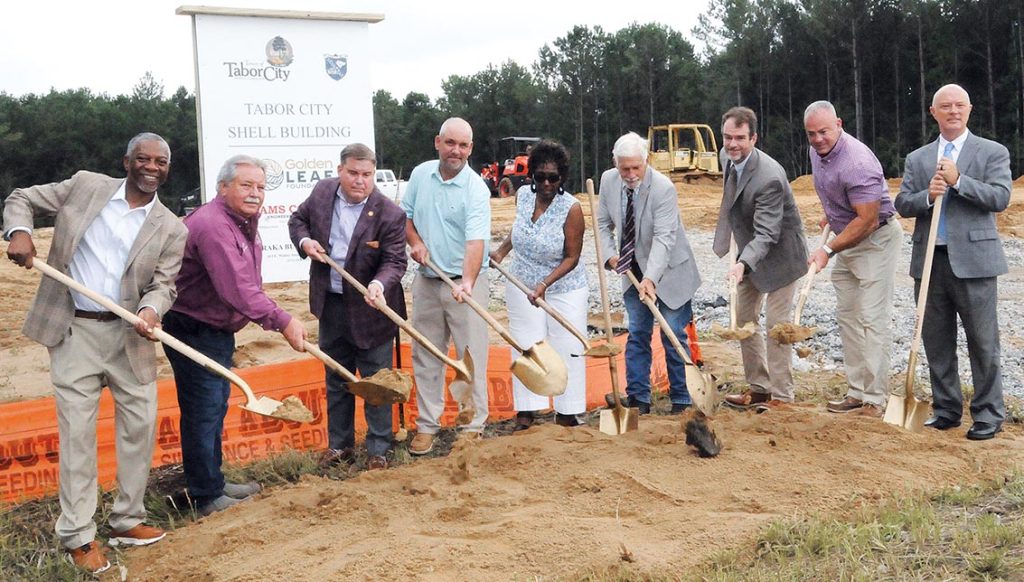 Ground Breaking For TIP Shell Building